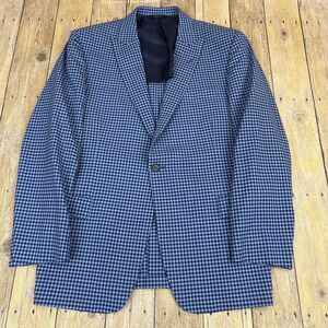 Brooks Brothers Regent Fit Unstructured Blazer Brookscool Reda Wool Gingham 42S